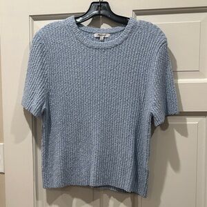 Madewell Light Blue Crew Neck Sweater